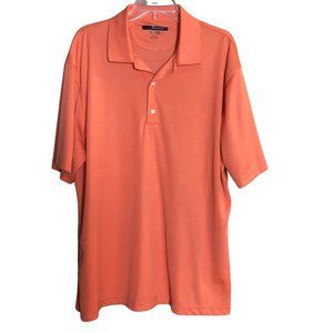 Greg Norman Size XL Coral Play Dry Golf Polo Shirt
